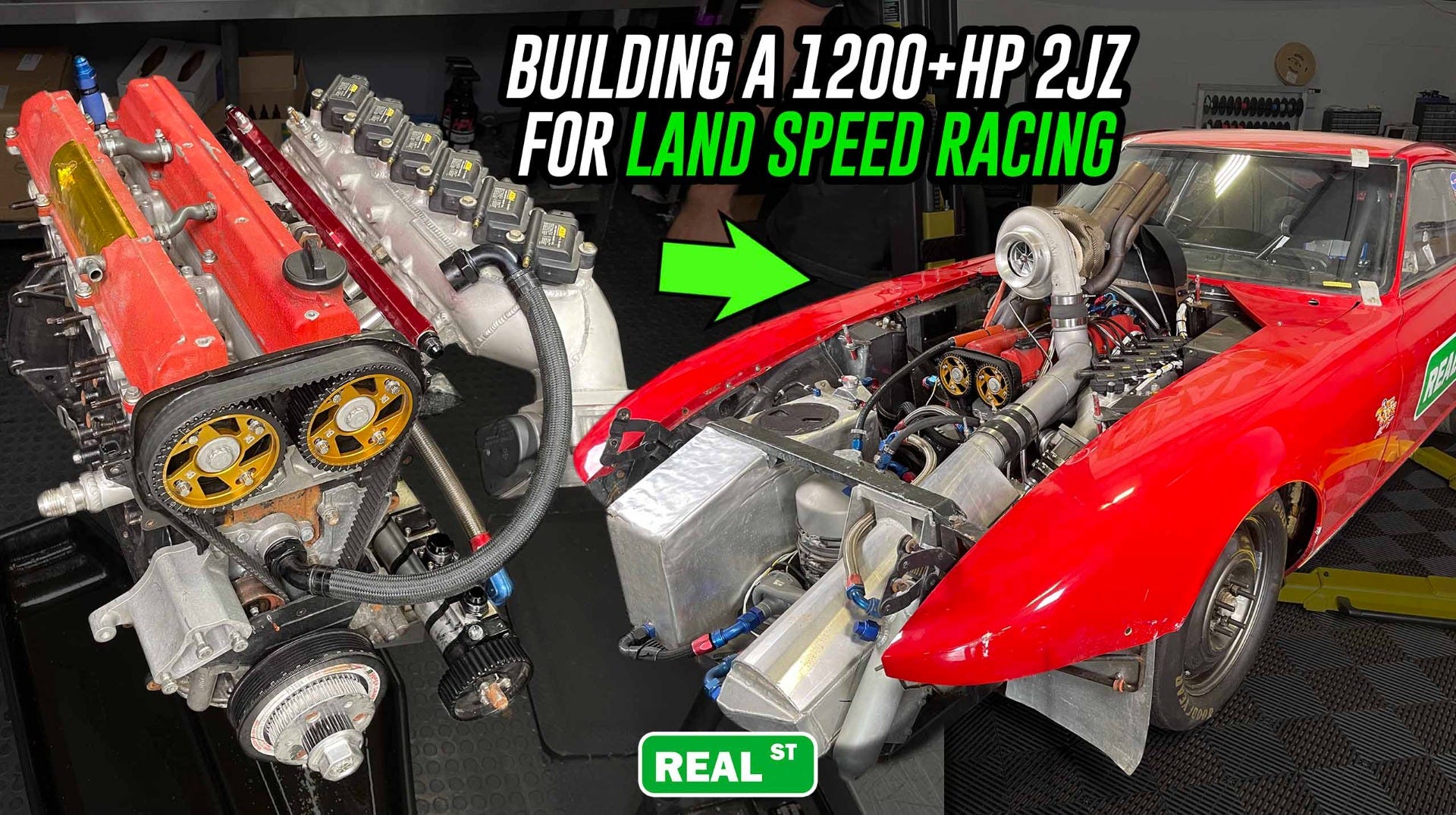 Building A 250+MPH 2JZ Engine For Land Speed Racing - Detailed Assembly